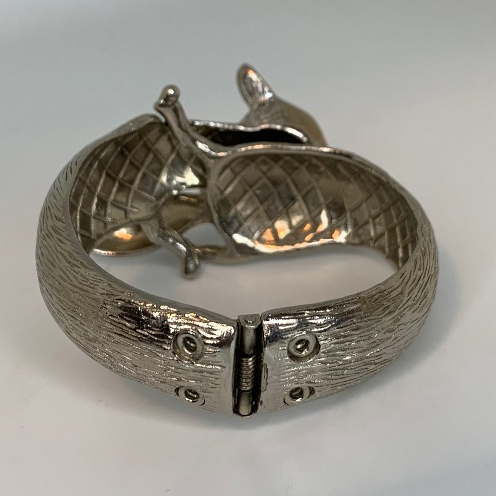 Castlecliff Fox Hinged Cuff Bracelet - image 3